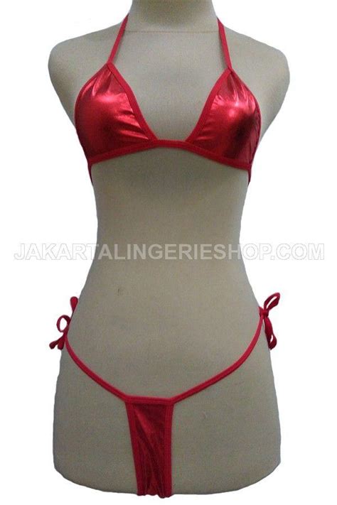 Jakarta Lingerie JLMG001 Micro Red Bikini Sexy Lazada Indonesia