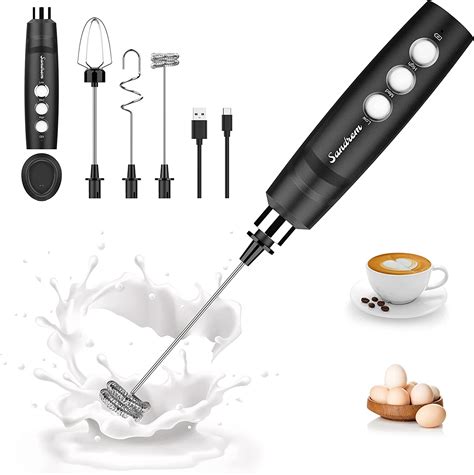 Amazon Milk Frother Handheld Coffee Frother Handheld With Heads