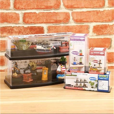 collection box transparent display box clear acrylic stackable