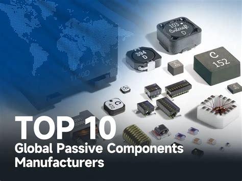 Top 10 Global Passive Components Manufacturers IBE Electronics