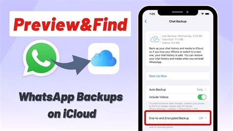 How To Access WhatsApp Backup On ICloud Find WhatsApp Backup On ICloud