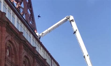 Blackpool Tower Fire People Trapped In Tourist Attraction As