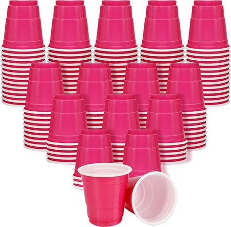 Disposable Shot Glasses100 Count Mini Solo Cups2oz Plastic Shot Cups