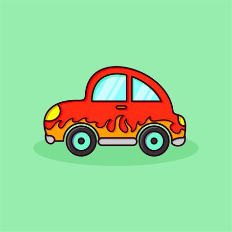 Cute Car Cartoon Character 7960184 Vector Art At Vecteezy