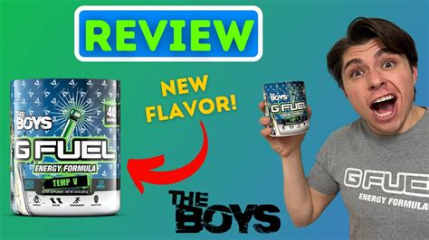 Temp V Gfuel Flavor Review Youtube