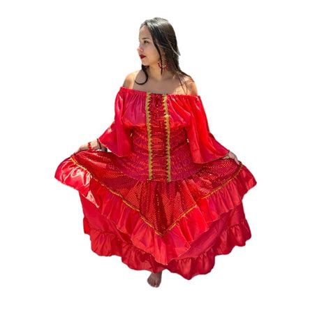 Roupa Saia Bata Pombagira Paete Luxo Umbanda Candomble Shopee Brasil