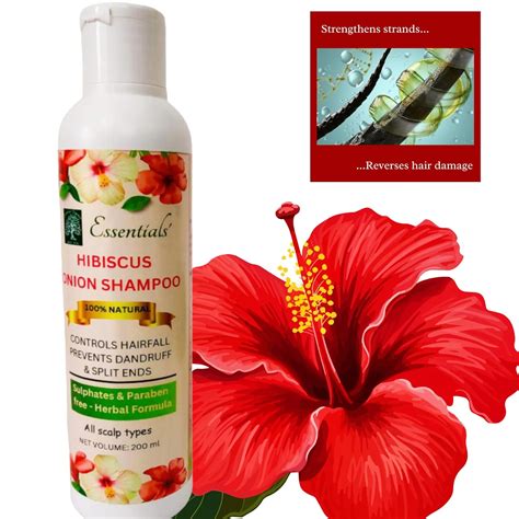 Buy Essentials Unisex Hibiscus Hair Conditioner Natural Herbal