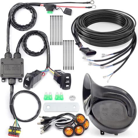 Amazon Dusledel Upgraded Pre Wired Utv Turn Signal Kit With Horn