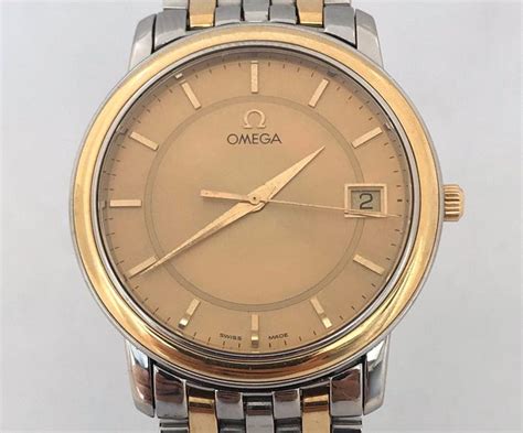 Omega De Ville Prestige K Gold Steel No Reserve Price Catawiki