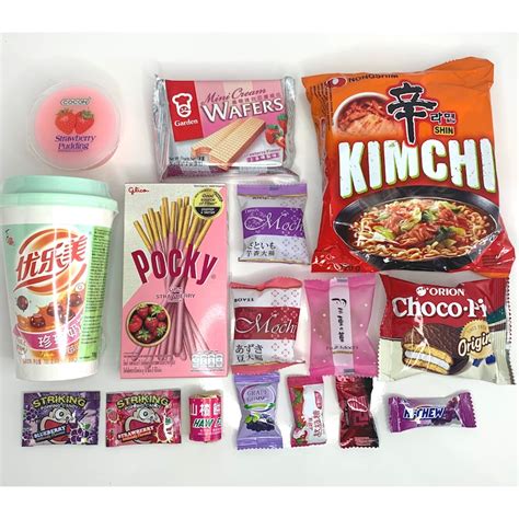 Kawaii Cute Deluxe Japanese Snack Box Asian Snack Box - Etsy