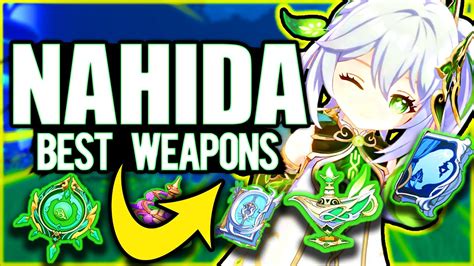 Updated Best Weapon For Nahida Build Genshin Impact Weapon Tier List