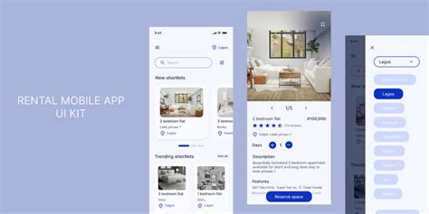 Real Estate Mobile Design App Ui Kit Figma