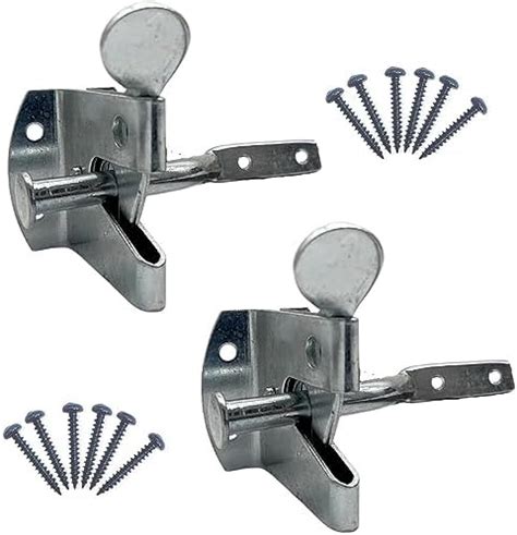 3DBUYER Heavy Duty Self Locking Garden Outdoor Lock Auto Gate Latch