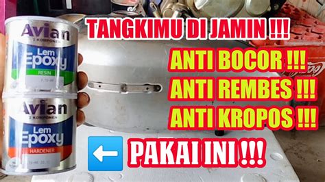 Cara Tambal Tangki Motor Dengan Resin Auto Anti Bocor Selamanya YouTube