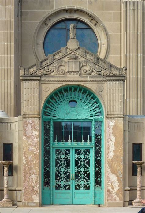 Chicago Il Loyola University Cudahy Library Door Stairs And Doors