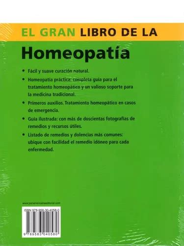 El Gran Libro De La Homeopat A Mercadolibre