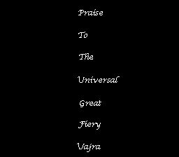 Ending for Fudou Myouou Den(NES / Famicom)