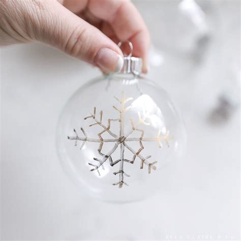 Snowflake Ornaments - Ella Claire & Co.