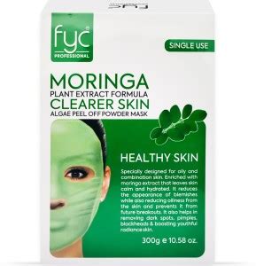 Fyc Professional Moringa Clearer Skin Algae Peel Off Powder Mask With