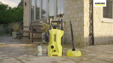 Karcher Full Control K2 Home 110bar Pressure Washer 14kw Screwfix