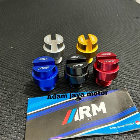 Jual Tutup Oli Mesin Arm Full Cnc Engine Oil Cap Shopee Indonesia