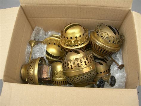 Duplex oil lamp burner parts -- Antique Price Guide Details Page