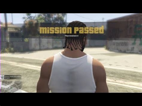 Gta V Mission Repossession Youtube