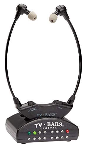 TV Ears Digital Wireless Headset System Personal Volume Control