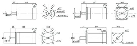 W Brushless Dc Motor V V V V Nm Peaco Support