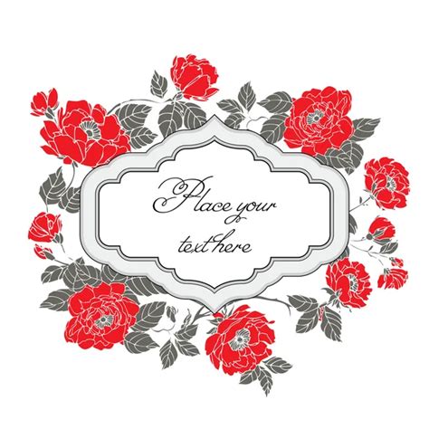 Vintage floral border — Stock Vector © polina21 #76668229