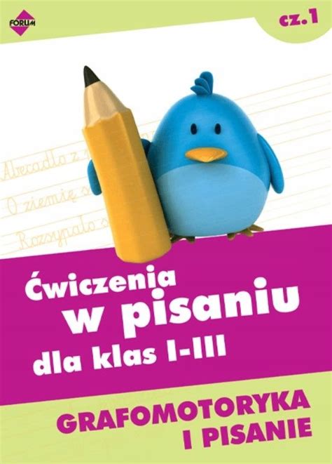 Wiczenia W Pisaniu Dla Klas I Iii Grafomotoryka