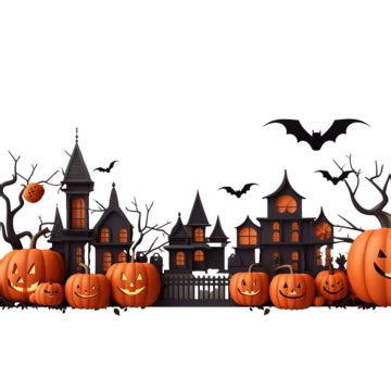 Halloween Banner PNG, Vector, PSD, and Clipart With Transparent ...