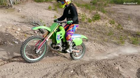 Kawasaki Kx500 First Spring Test Ride Youtube