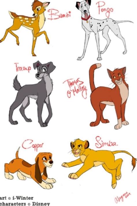 Disney Animal Drawings