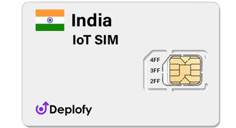 India IoT Data SIM Card - Deplofy