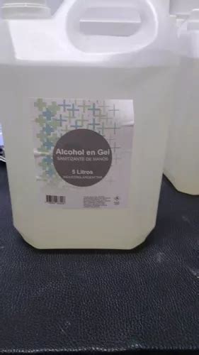 Alcohol En Gel Sanitizante Manos 72º Bidon 5 Litros en venta en Capital