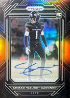 Sauce Gardner Chronicles Pb Prizm Black Signatures Orange