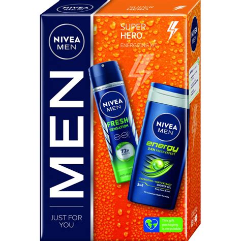 Nivea Men Super Hero Prezentowy Zestaw Kosmetyk W M Skich Szt