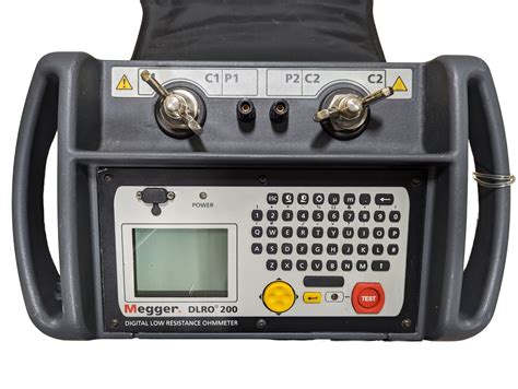 Megger DLRO200 RPM Test Equipment Solutions Inc