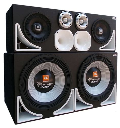 Caixa Trio Paredão Jbl Selenium Tornado 15 Mid Driver Tweete R 2 599