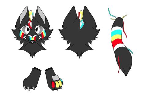 Custom Fursuit Partial Reference Sheet Commissions Not Etsy