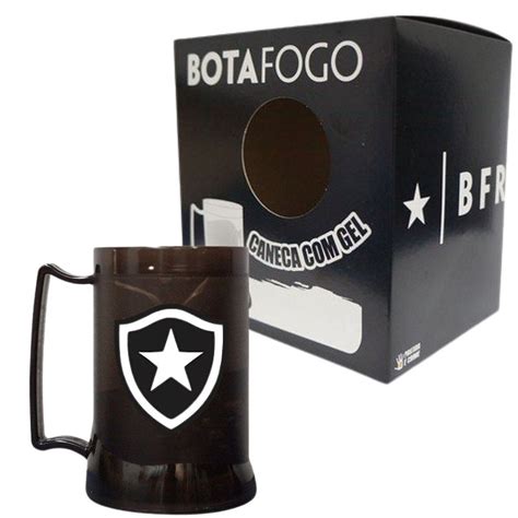 Caneca Botafogo Gel Congelante Ml Escudo Estrela Oficial