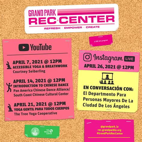 Grand Park REC Center – A Park for Everyone brings wellbeing programming