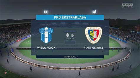 FIFA 22 Wisła Płock vs Piast Gliwice fifa22 ekstraklasa YouTube