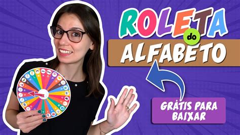 Jogo Roleta Do Alfabeto Atividades Para A Educa O Infantil