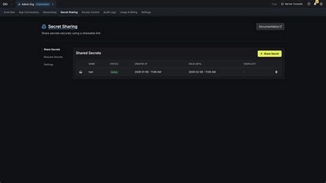 Secret Sharing - Infisical