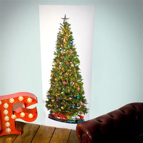 Printed Christmas Tree Poster - GeekAlerts