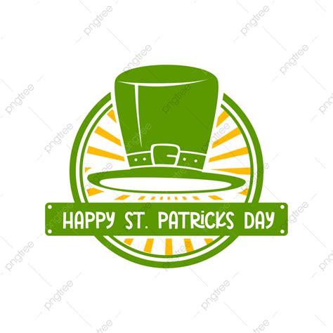 St Patricks Day Vector Art Png Happy St Patrick Day Logo Saint