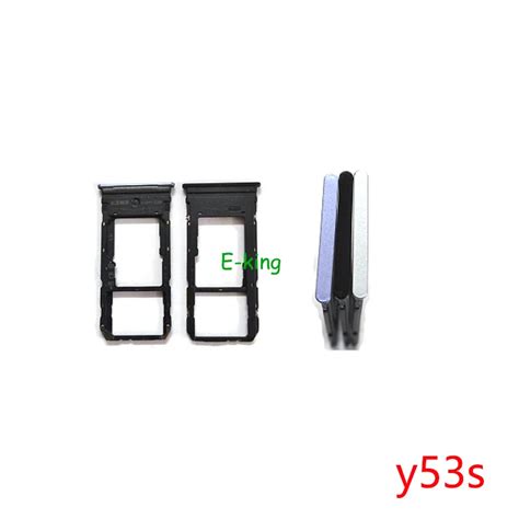 For Vivo Y53S Y15 Sim Card Slot Tray Holder Sim Card Reader Socket