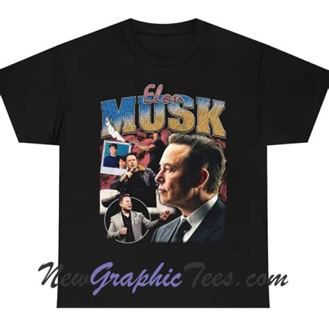 ELON MUSK Vintage T Shirt Newgraphictees